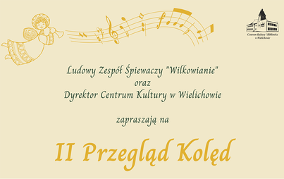 Zdjęcie do Przegląd Kolęd w Centrum Kultury w Wielichowie