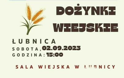 Zdjęcie do Dożynki w Łubnicy 2023