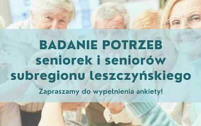 Zdjęcie do Badania potrzeb Seniorek i Senior&oacute;w