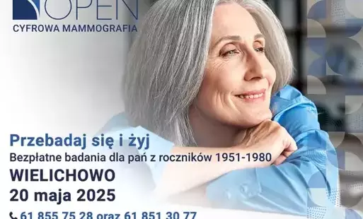 bezpłatne badania mammograficzne