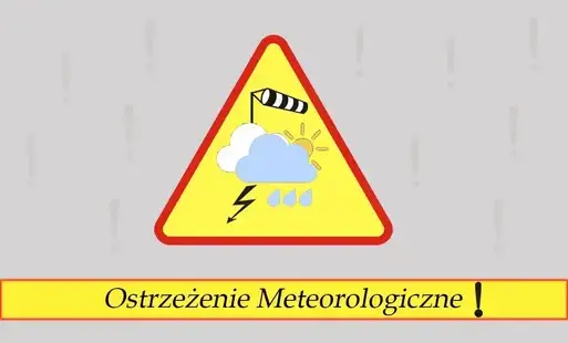 Prognozowane są burze, którym miejscami będą towarzyszyć silne opady deszczu od 30 mm do 40 mm, lokalnie do 50 mm oraz porywy wiatru do 75 km/h. Lokalnie grad.
