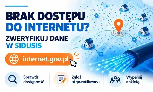 Zgłoś problem z dostępem do internetu stacjonarnego na terenie Gminy Wielichowo
