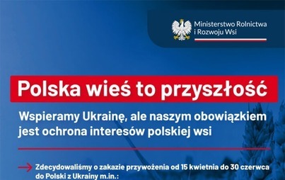 Zdjęcie do Polska wieś to przyszłość