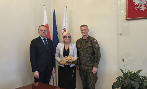 Spotkanie z ppłk. Grzegorzem Lewandowskim