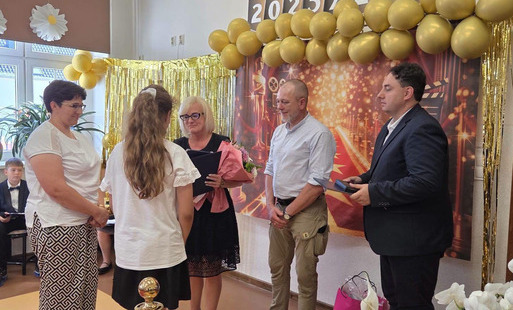 Zakończenie roku szkolnego w Łubnicy