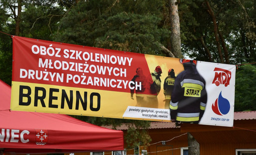 XX Międzypowiatowy Obóz Szkoleniowo-Wypoczynkowy Młodzieżowych Drużyn Pożarniczych w Brennie