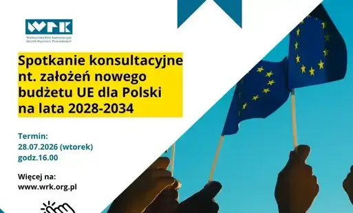 Zaproszenie na spotkanie konsultacyjne dotyczące Planu Partnerstwa Krajowego i Regionalnego na lata 2028–2034