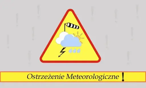 Ostrzeżenie meteorologiczne - Burze