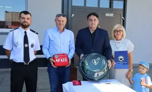 Defibrylator AED dla mieszkańców Łubnicy