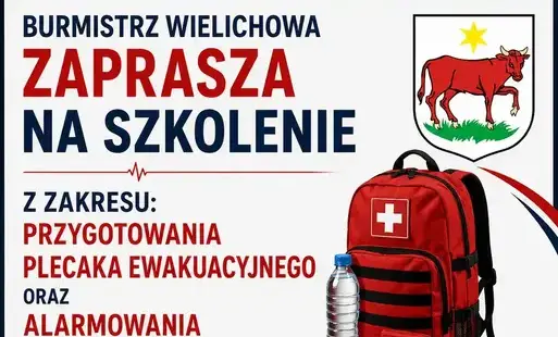 Burmistrz Wielichowa zaprasza na szkolenie z zakresu bezpieczeństwa