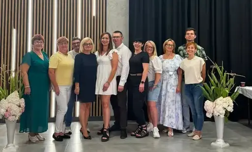 Zabawa Dożynkowa w Wilkowie Polskim .