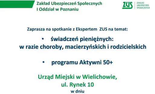 Spotkanie z Ekspertem ZUS