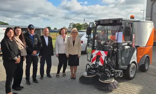 Nowy sprzęt sprzątający dla ZGKiM w Wielichowie