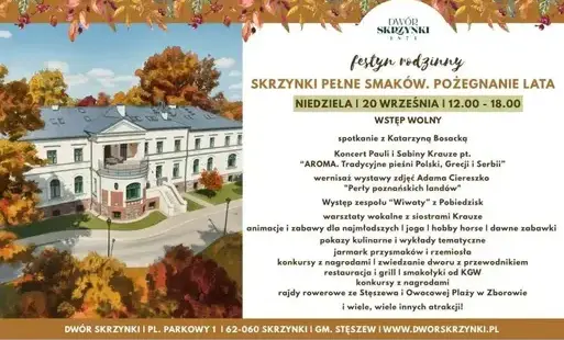 Festyn rodzinny „Skrzynki Pełne Smaków. Pożegnanie Lata”