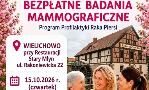 Bezpłatne badania mammograficzne