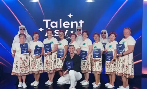 „Pląsacze” w programie „TalentAsy Senior” 