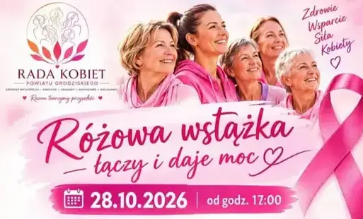 „Różowa wstążka – łączy i daje moc”