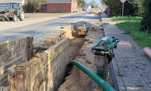 Budowa kanalizacji sanitarnej w miejscowości Trzcinica
