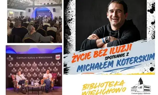 „Życie bez iluzji” – spotkanie z Michałem Koterskim