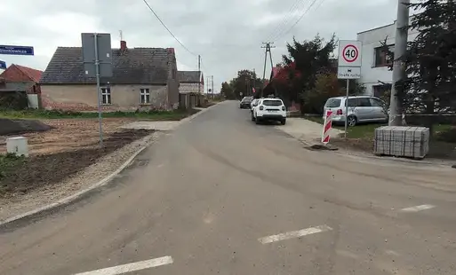 Zakończono przebudowę drogi ul. Leśnej w miejscowości Trzcinica